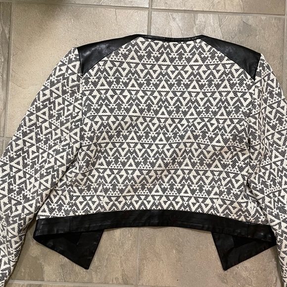 Tristan blazer with leather - Picture 2 of 2